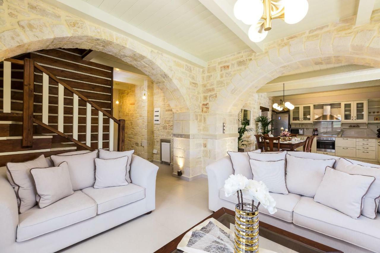Caramel Villa, With 40M2 Pool & Spa Whirlpool, By Thinkvilla Panormos  ภายนอก รูปภาพ